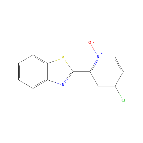 2-(4-chloro-1-oxidopyridin-1-ium-2-yl)-1,3-benzothiazole (CAS: 1432592-57-8) - Related Chemical Product