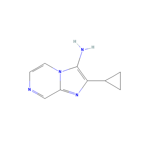 2-cyclopropylimidazo[1,2-a]pyrazin-3-amine (CAS: 723286-63-3) - Related Chemical Product