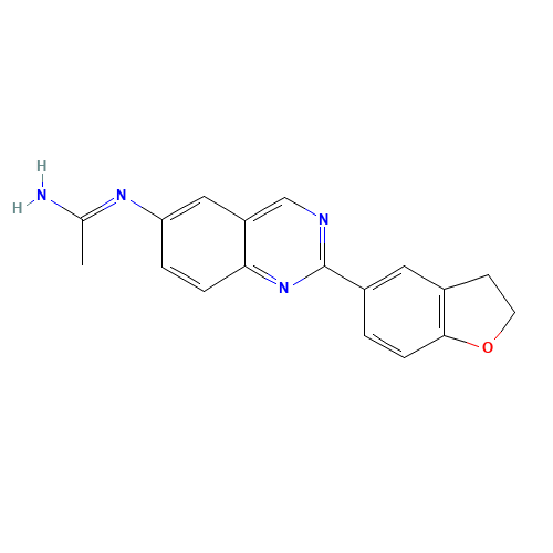 N'-[2-(2,3-dihydro-1-benzofuran-5-yl)quinazolin-6-yl]ethanimidamide (CAS: 1005416-56-7) - Related Chemical Product