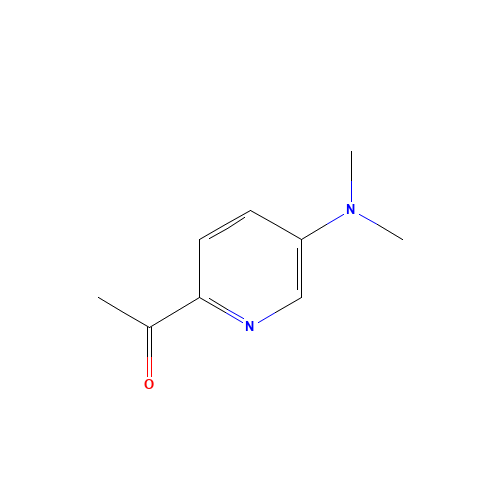 1-[5-(dimethylamino)pyridin-2-yl]ethanone (CAS: 214701-20-9) - Related Chemical Product