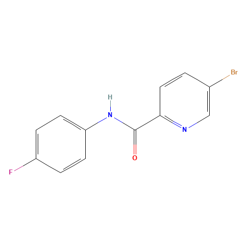 5-bromo-N-(4-fluorophenyl)pyridine-2-carboxamide (CAS: 1289076-32-9) - Related Chemical Product