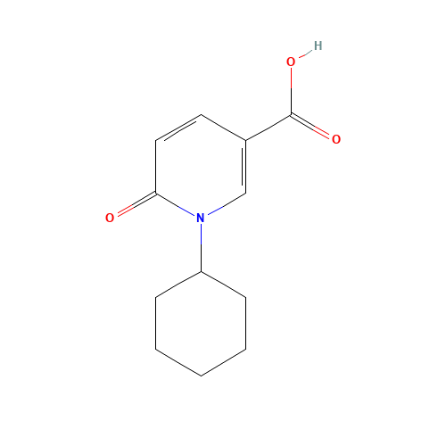 1-cyclohexyl-6-oxopyridine-3-carboxylic acid (CAS: 846551-86-8) - Related Chemical Product