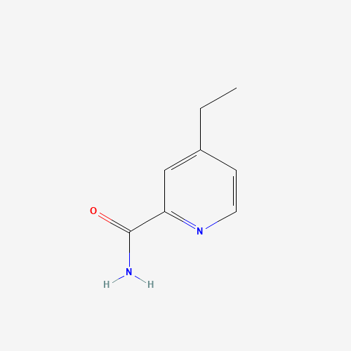 4-ethylpyridine-2-carboxamide (CAS: 32743-35-4) - Chemical Structure and Molecular Formula 