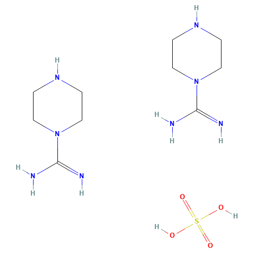 piperazine-1-carboximidamide;sulfuric acid (CAS: 22365-47-5) - Related Chemical Product