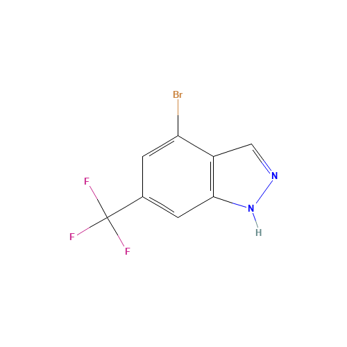 4-bromo-6-(trifluoromethyl)-1H-indazole (CAS: 1000342-95-9) - Related Chemical Product