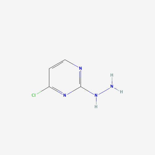 (4-chloropyrimidin-2-yl)hydrazine (CAS: 1158984-54-3) - Chemical Structure and Molecular Formula 