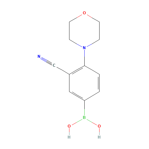 (3-cyano-4-morpholin-4-ylphenyl)boronic acid (CAS: 1428323-97-0) - Related Chemical Product