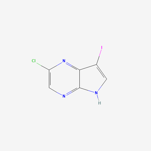 2-chloro-7-iodo-5H-pyrrolo[2,3-b]pyrazine (CAS: 889447-20-5) - Related Chemical Product