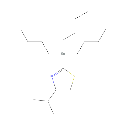 tributyl-(4-propan-2-yl-1,3-thiazol-2-yl)stannane (CAS: 1108659-24-0) - Related Chemical Product