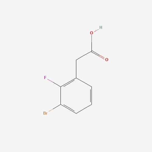 2-(3-bromo-2-fluorophenyl)acetic acid (CAS: 786652-63-9) - Related Chemical Product