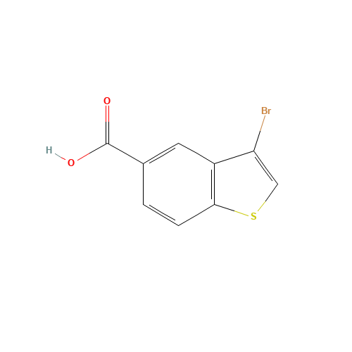 3-bromo-1-benzothiophene-5-carboxylic acid (CAS: 1379369-55-7) - Related Chemical Product