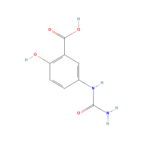5-(carbamoylamino)-2-hydroxybenzoic acid (CAS: 716362-23-1) - Related Chemical Product