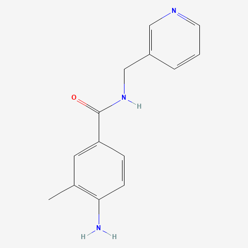 4-amino-3-methyl-N-(pyridin-3-ylmethyl)benzamide (CAS: 1018564-07-2) - Related Chemical Product