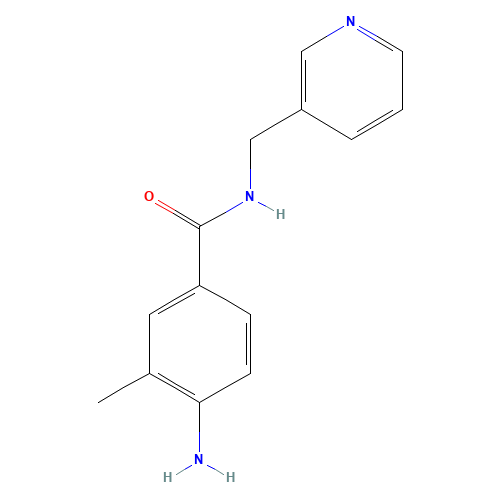 4-amino-3-methyl-N-(pyridin-3-ylmethyl)benzamide (CAS: 1018564-07-2) - Related Chemical Product