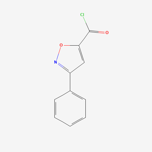3-phenyl-1,2-oxazole-5-carbonyl chloride (CAS: 124953-60-2) - Related Chemical Product