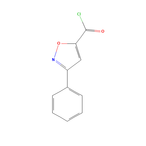 3-phenyl-1,2-oxazole-5-carbonyl chloride (CAS: 124953-60-2) - Related Chemical Product