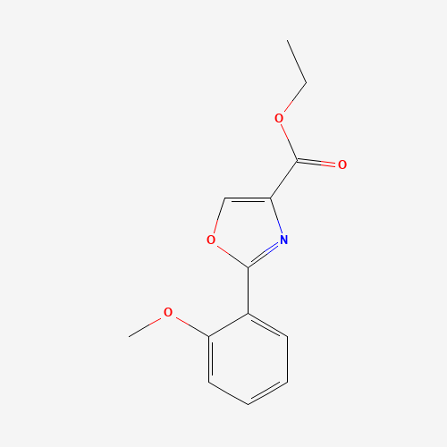 ethyl 2-(2-methoxyphenyl)-1,3-oxazole-4-carboxylate (CAS: 885274-64-6) - Related Chemical Product