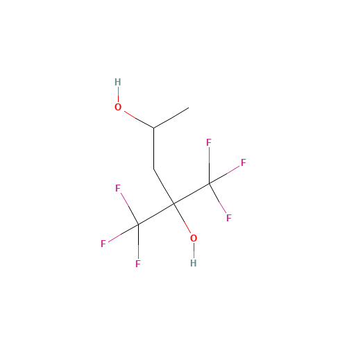 1,1,1-trifluoro-2-(trifluoromethyl)pentane-2,4-diol (CAS: 34844-48-9) - Related Chemical Product