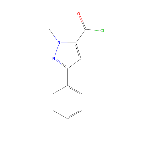 2-methyl-5-phenylpyrazole-3-carbonyl chloride (CAS: 864068-95-1) - Related Chemical Product