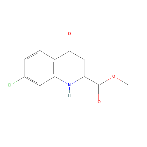 methyl 7-chloro-8-methyl-4-oxo-1H-quinoline-2-carboxylate (CAS: 1065074-49-8) - Related Chemical Product