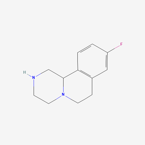 9-fluoro-2,3,4,6,7,11b-hexahydro-1H-pyrazino[2,1-a]isoquinoline (CAS: 1188331-41-0) - Related Chemical Product
