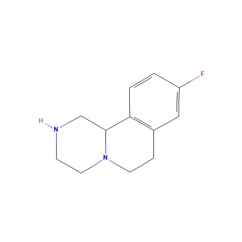 9-fluoro-2,3,4,6,7,11b-hexahydro-1H-pyrazino[2,1-a]isoquinoline (CAS: 1188331-41-0) - Related Chemical Product