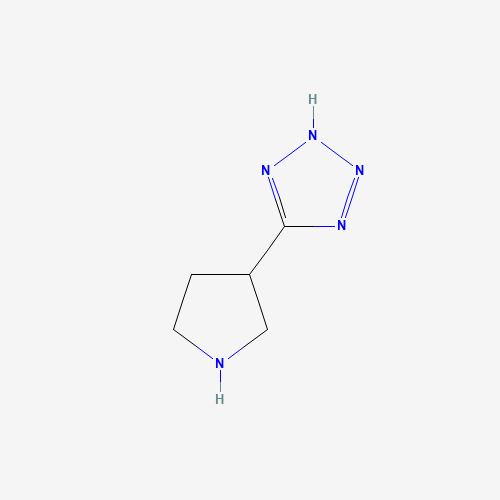 5-pyrrolidin-3-yl-2H-tetrazole (CAS: 570424-05-4) - Related Chemical Product