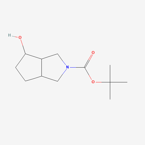 tert-butyl 4-hydroxy-3,3a,4,5,6,6a-hexahydro-1H-cyclopenta[c]pyrrole-2-carboxylate (CAS: 130658-13-8) - Related Chemical Product