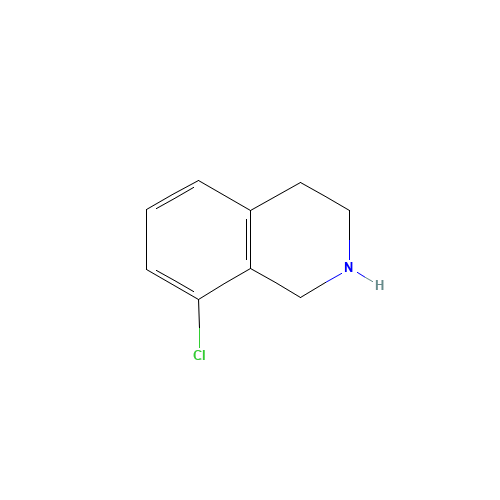 8-chloro-1,2,3,4-tetrahydroisoquinoline (CAS: 75416-50-1) - Related Chemical Product
