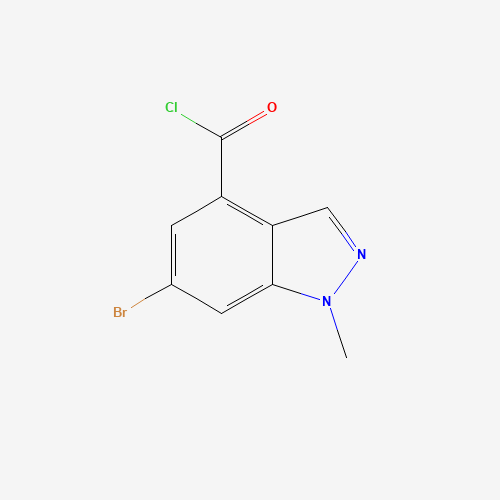 6-bromo-1-methylindazole-4-carbonyl chloride (CAS: 1245466-14-1) - Related Chemical Product