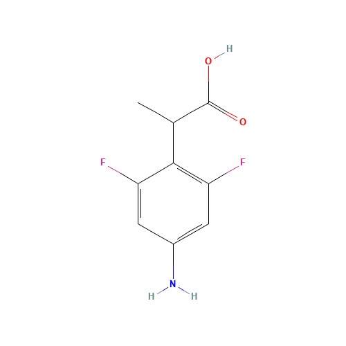 2-(4-amino-2,6-difluorophenyl)propanoic acid (CAS: 1226776-88-0) - Related Chemical Product