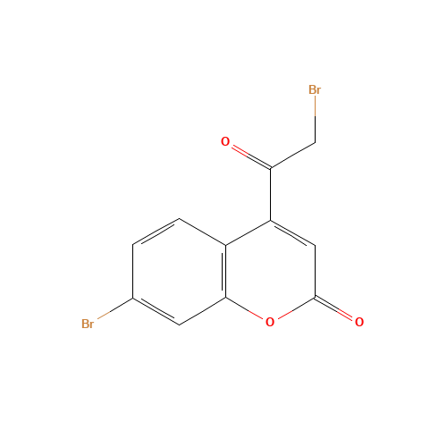 7-bromo-4-(2-bromoacetyl)chromen-2-one (CAS: 179113-77-0) - Related Chemical Product
