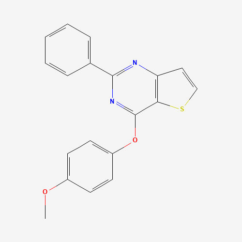 4-(4-methoxyphenoxy)-2-phenylthieno[3,2-d]pyrimidine (CAS: 1043874-94-7) - Related Chemical Product