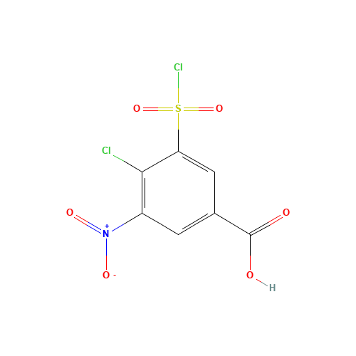 4-chloro-3-chlorosulfonyl-5-nitrobenzoic acid (CAS: 22892-95-1) - Related Chemical Product
