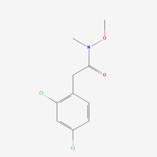 2-(2,4-dichlorophenyl)-N-methoxy-N-methylacetamide (CAS: 691411-77-5) - Related Chemical Product