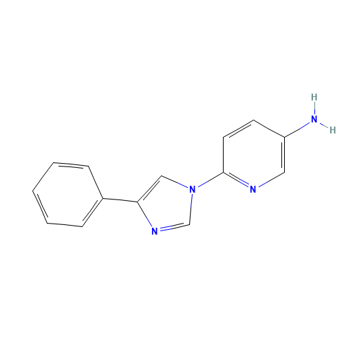 6-(4-phenylimidazol-1-yl)pyridin-3-amine (CAS: 1393126-25-4) - Related Chemical Product