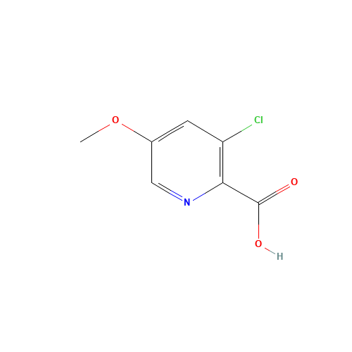 3-chloro-5-methoxypyridine-2-carboxylic acid (CAS: 128073-09-6) - Related Chemical Product