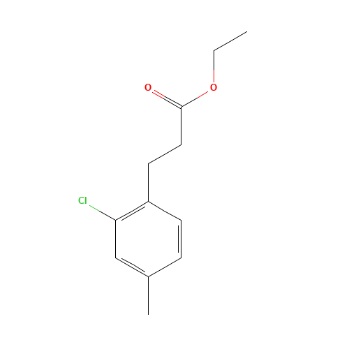 ethyl 3-(2-chloro-4-methylphenyl)propanoate (CAS: 108579-27-7) - Related Chemical Product