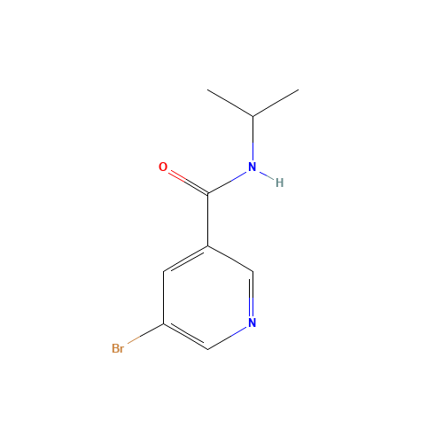 5-bromo-N-propan-2-ylpyridine-3-carboxamide (CAS: 104290-45-1) - Related Chemical Product