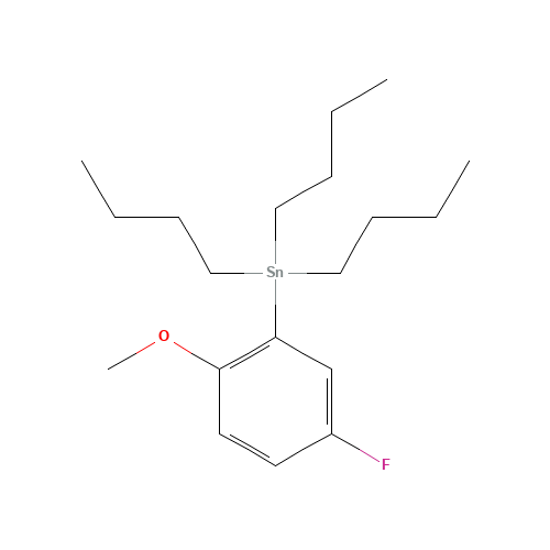 tributyl-(5-fluoro-2-methoxyphenyl)stannane (CAS: 223432-26-6) - Related Chemical Product
