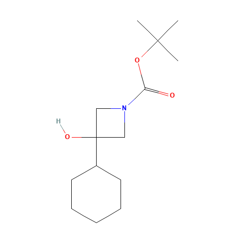 tert-butyl 3-cyclohexyl-3-hydroxyazetidine-1-carboxylate (CAS: 1225439-05-3) - Related Chemical Product