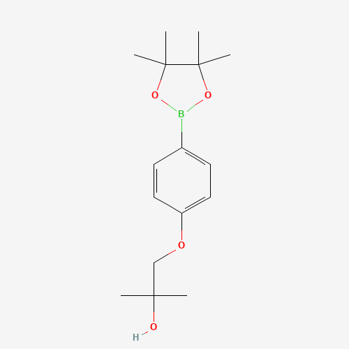 2-methyl-1-[4-(4,4,5,5-tetramethyl-1,3,2-dioxaborolan-2-yl)phenoxy]propan-2-ol (CAS: 1415793-95-1) - Related Chemical Product