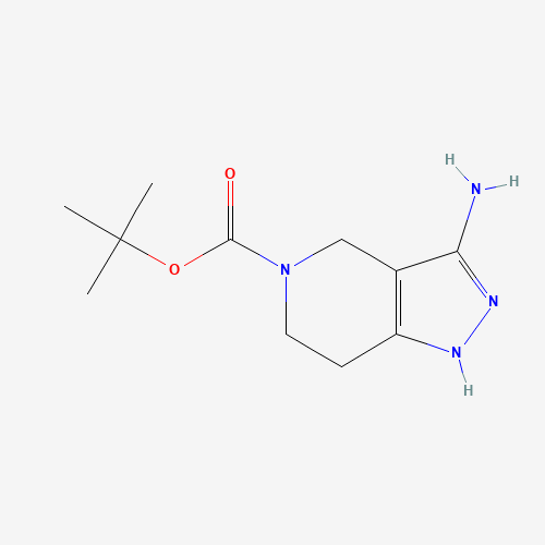 tert-butyl 3-amino-1,4,6,7-tetrahydropyrazolo[4,3-c]pyridine-5-carboxylate (CAS: 398491-64-0) - Related Chemical Product