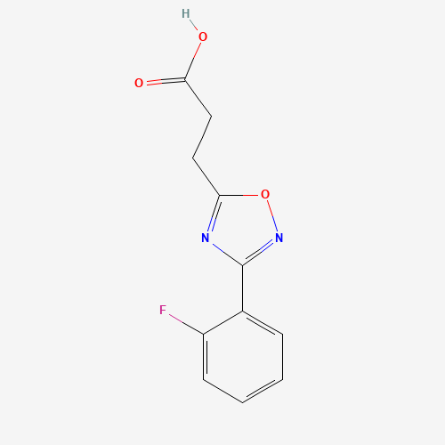 3-[3-(2-fluorophenyl)-1,2,4-oxadiazol-5-yl]propanoic acid (CAS: 685525-40-0) - Related Chemical Product