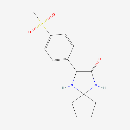 2-(4-methylsulfonylphenyl)-1,4-diazaspiro[4.4]nonan-3-one (CAS: 1272755-86-8) - Related Chemical Product