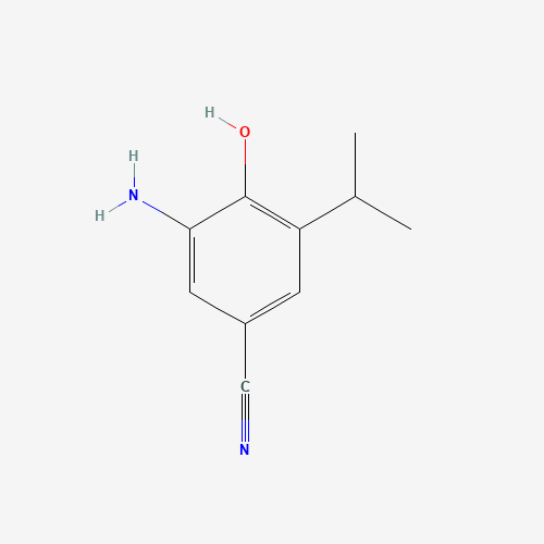 3-amino-4-hydroxy-5-propan-2-ylbenzonitrile (CAS: 942216-06-0) - Related Chemical Product