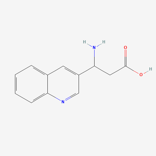 3-amino-3-quinolin-3-ylpropanoic acid (CAS: 129042-67-7) - Related Chemical Product