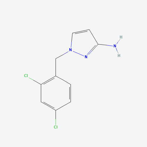 1-[(2,4-dichlorophenyl)methyl]pyrazol-3-amine (CAS: 895929-50-7) - Related Chemical Product