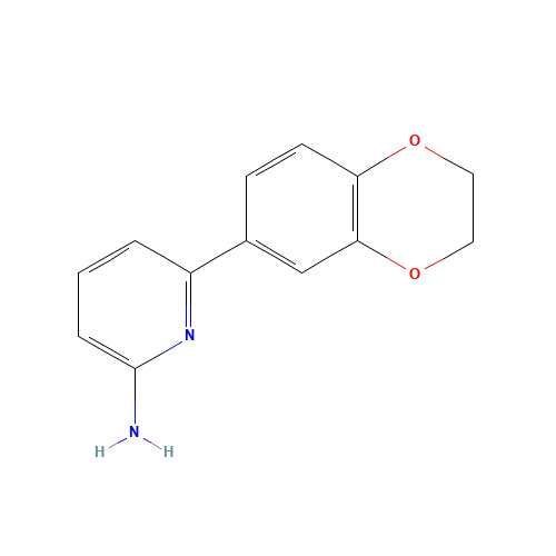 6-(2,3-dihydro-1,4-benzodioxin-6-yl)pyridin-2-amine (CAS: 1183060-41-4) - Related Chemical Product