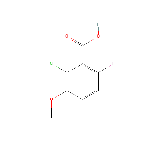 2-chloro-6-fluoro-3-methoxybenzoic acid (CAS: 886499-40-7) - Related Chemical Product